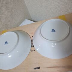 ①新品未使用おでん銅鍋みやび 両手鍋②京都たち吉　小鉢2色2枚16㎝高さ4㎝の画像