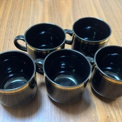 【ジャンク品】Daito China ティーカップ・ソーサーセット 5個の画像