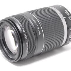 手ブレ補正搭載　Canon EF-S 55-250mm IS　美品望遠レンズの画像