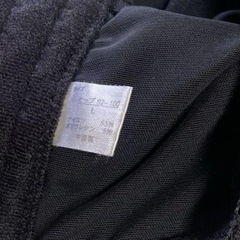 骨盤 ベルト 黒 花柄レース Lサイズの画像