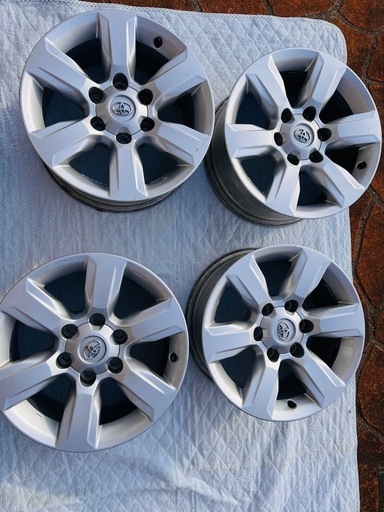 トヨタ 150 ランドクルーザー プラド 純正 17インチアルミホイール 4本