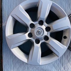 トヨタ 150 ランドクルーザー プラド 純正 17インチアルミホイール 4本の画像