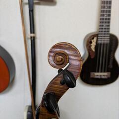 古いヴァイオリン　フルサイズの画像