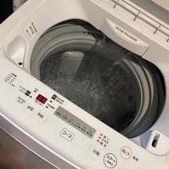 7/11(金)取りに来て下さる方！洗濯機4.5kg ランドリーラック付き の画像