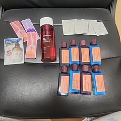 化粧水 と試供品