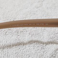 極美品　LOEWE　ロエベ　サングラス　SLW787G　ブラウンレンズ・フレームの画像