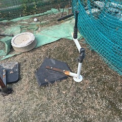 野球　とりかご　ゲージ　バッティング　ネット　スウィングパートナー　バックスピン　置きティー　ティー　の画像