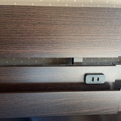 シングルベッド　マットレス付きの画像