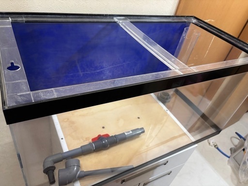 アクリル水槽900ワイド濾過層付き