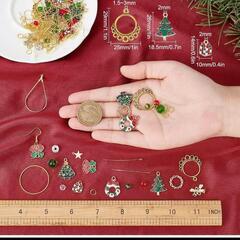 SUNNYCLUE　【クリスマス童話】　8対　クリスマス　ピアス　手作り　セットの画像