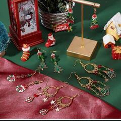 SUNNYCLUE　【クリスマス童話】　8対　クリスマス　ピアス　手作り　セットの画像