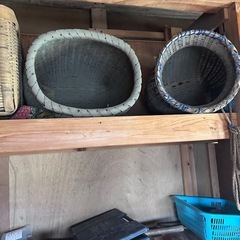 竹籠　竹かご　の画像