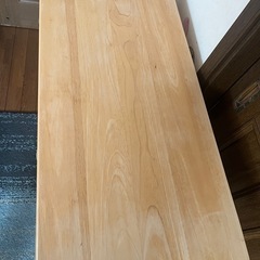 ステンレス　木製ワゴンの画像