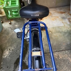 ヤマハ　パス　電動自転車　紺色の画像