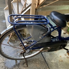 ヤマハ　パス　電動自転車　紺色の画像
