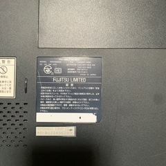 ノートパソコン富士通 FMVｰBIBLOの画像