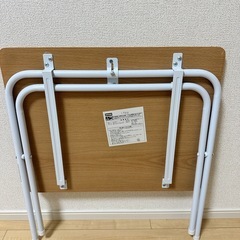 決まりましたニトリ 折りたたみ コンパクトデスクの画像