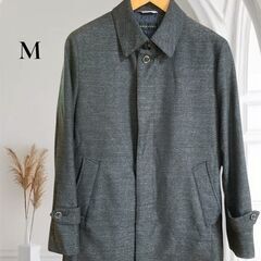 BEAMS メンズ ビジネス 成人式用 コート グレー