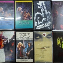 LED ZEPPELINレッドツェッペリンのビデオテープまとめてセットの画像