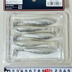 新品 【 #89 ヘビークリスタル 】 LAYSAM レイサム カグラ 4インチ ワーム ソフトルアー KAGURA ケース売り（5個入）の画像