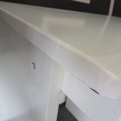 サンプル品　未使用/新品　ワークデスク　学習机　木製の画像