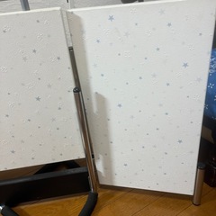 ベビーストップ パネルナ 90cm➕30cm 自立式星柄の画像