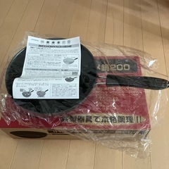 新品・鉄製フライパンの画像