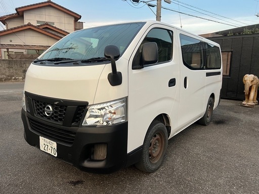 日産キャラバン NV350 VW6E26 平成29年　軽油　NOX適合車　車検付き