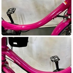1年保証 送料無料　新品部品多数使用　ヤマハ　パスバビー　20インチ　3人乗り　電動アシスト自転車　g715の画像