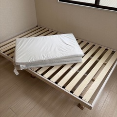 ゼミダブルベッドセットの画像
