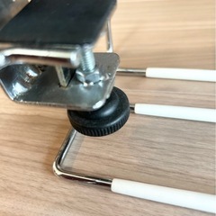2連ワイングラス　ホルダー　　ハンガー　ラックの画像
