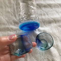 琉球グラス3点セットの画像