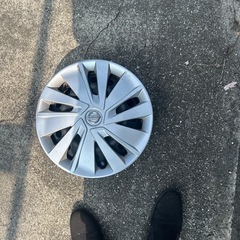 デイズルークスに　付いていた　鉄ホイール＆ホイールキャップ　４本...