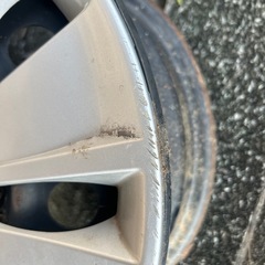 デイズルークスに　付いていた　鉄ホイール＆ホイールキャップ　４本セット　タイヤ　無し
の画像