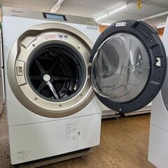 地域限定送料無料　美品【 Panasonic 】パナソニック 洗濯11.0㎏/乾燥6.0㎏ ドラム式洗濯機 自動投入 温水泡洗浄 新乾燥/排水フィルター NA-VX9900Rの画像