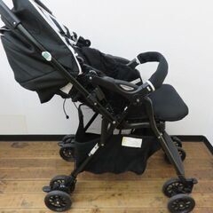 【取引中】赤ちゃん本舗　ベビーカー　Infantasy UNO-A　黒　両対面の画像
