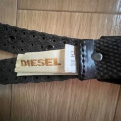 お話中DIESELスタッズ付きベルトの画像