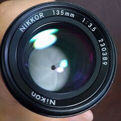 優良品　Nikon Ai NIKKOR 135mm F3.5の画像