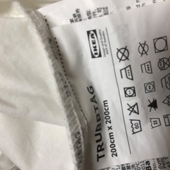 IKEA新品デザインシーツカバーの画像