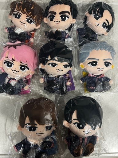 すのチルぶら下がらないシリーズ（BIGぬいぐるみver）8人まとめ売り　阿部無し