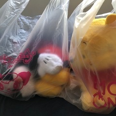 新品未使用　ディズニーぬいぐるみの画像