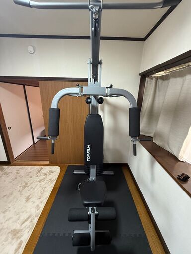 ホームジムセット　※直接引き取りのみ 車で引き取りできる方】ホームジム・トレーニングベンチ