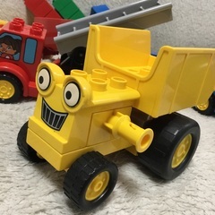 レゴデュプロ バラセット　詰め合わせ　色々　まとめて　知育　コロコロ　湾曲　カーブ　車　はしご　くるま　の画像