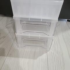 卓上クリア引き出しケースの画像