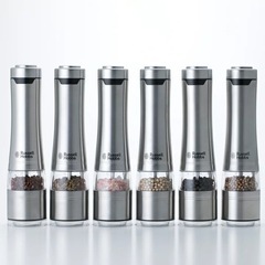 【新品未使用】Russell Hobbs・電動ミル・ソルト&ペッパーの画像