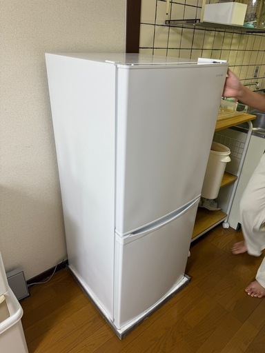 決まりました。IRIS OHYAMA 冷蔵庫 IRSD-14A 142L ホワイト