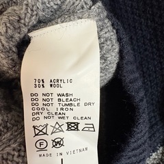 INHERIT セーター　L sizeの画像