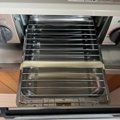 Rinnai  グリル付きガステーブル　ベージュ色の画像