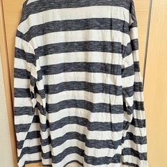 Navy 長袖カットソー　XLsizeの画像
