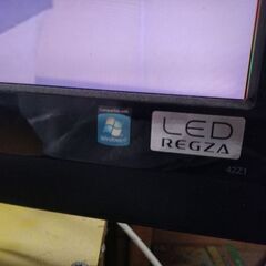 ジャンク　42インチ　led REGZA　テレビ　bsの画像